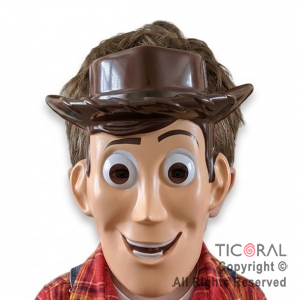 MASCARA VAQUERO WOODY x 6
